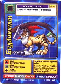 My favorite digimon is Gryphonmon!